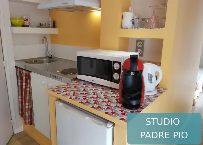 Bernadette' Cosy Flat - 3 Minutes Walk Main Door To Sanctuary Entrance- Old Town - Bernadette De Soubirous's Neighborhood - Chapel For Prayer On Site Szálloda 3*